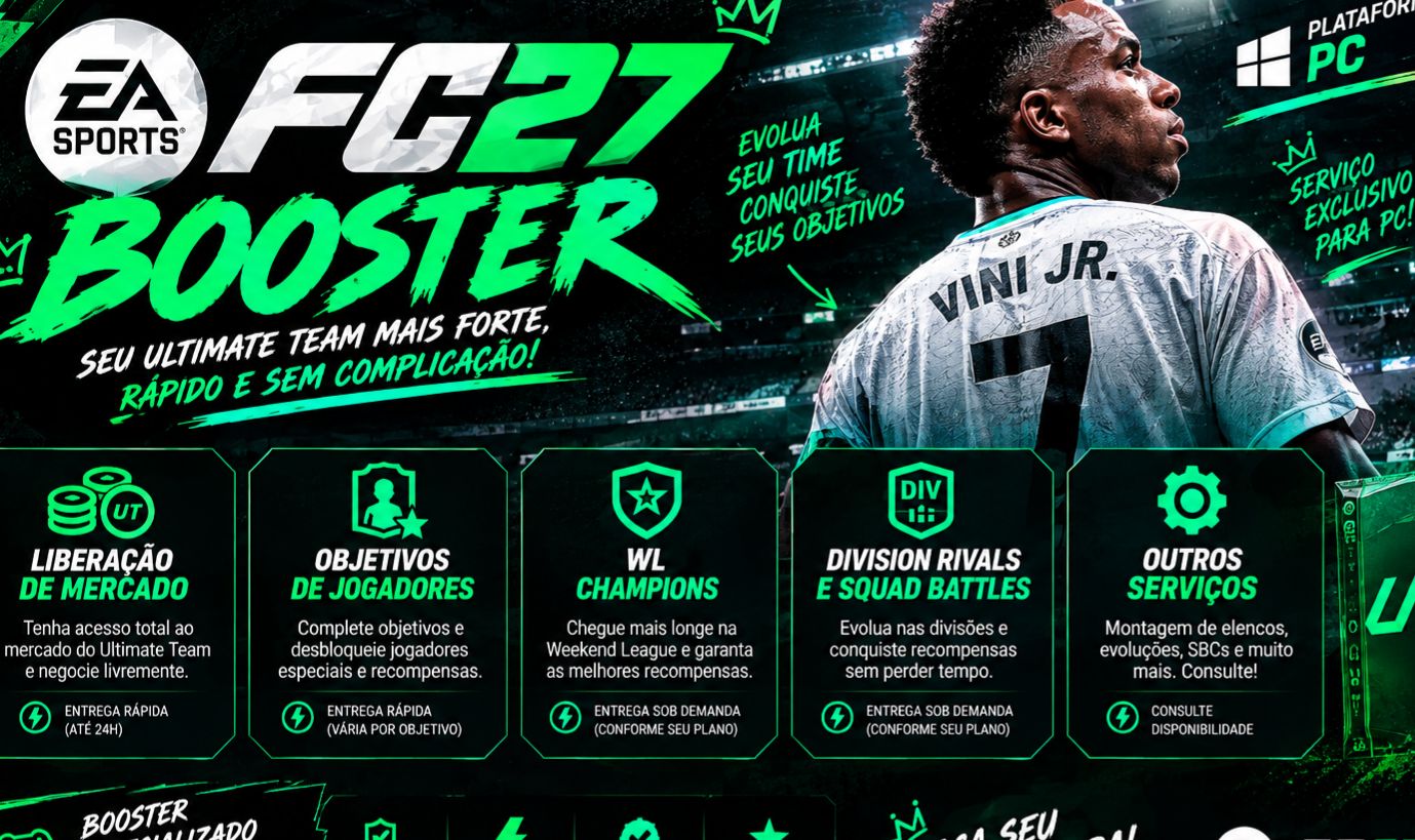 EA SPORTS FC 27 BOOSTER | SEU TIME DO SEU JEITO!