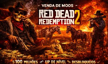 RED DEAD REDEMPTION 2 ONLINE MOD MENU / DINHEIRO / UP COMPLETO