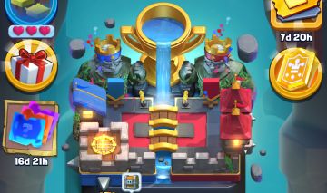 CONTA DE CLASH 9K 500 DE TROFEU NVL 42, TORRE NVL 14. 122/123 CARTAS