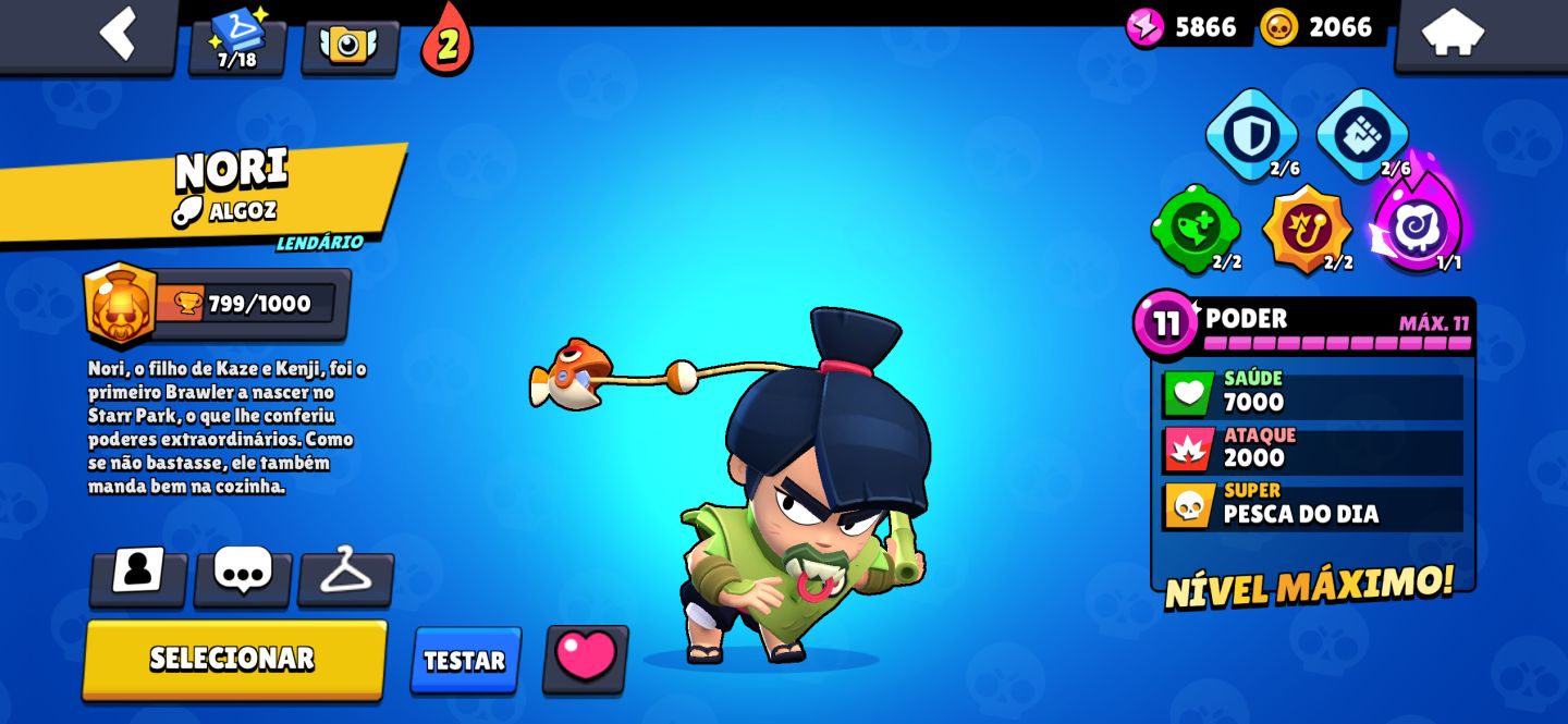 Conta brawl stars para iniciante