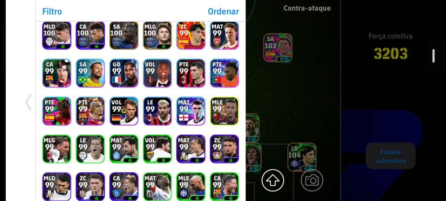 EFootball Mobile 3203 | Hazard Big Time 109 + Neymar 2014 Copa