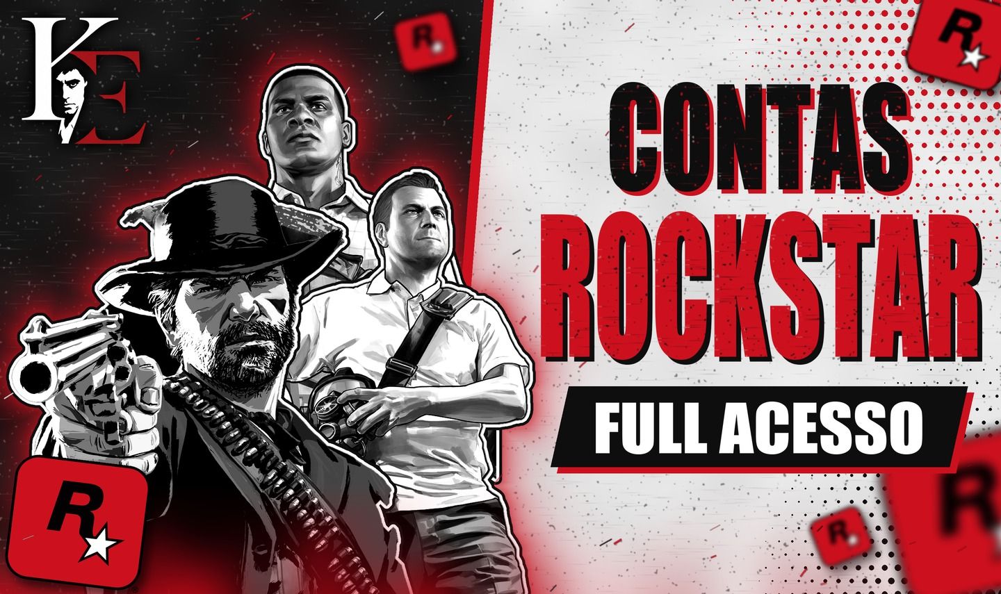 [MELHOR PREÇO - CONTAS ROCKSTAR] - GTA 5 E RED DEAD 2 FULL ACESSO!