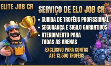 | ELO JOB CLASH ROYALE UP DE 1K 2K 3K 4K 5K ENTREGO ANTES DO PRAZO |