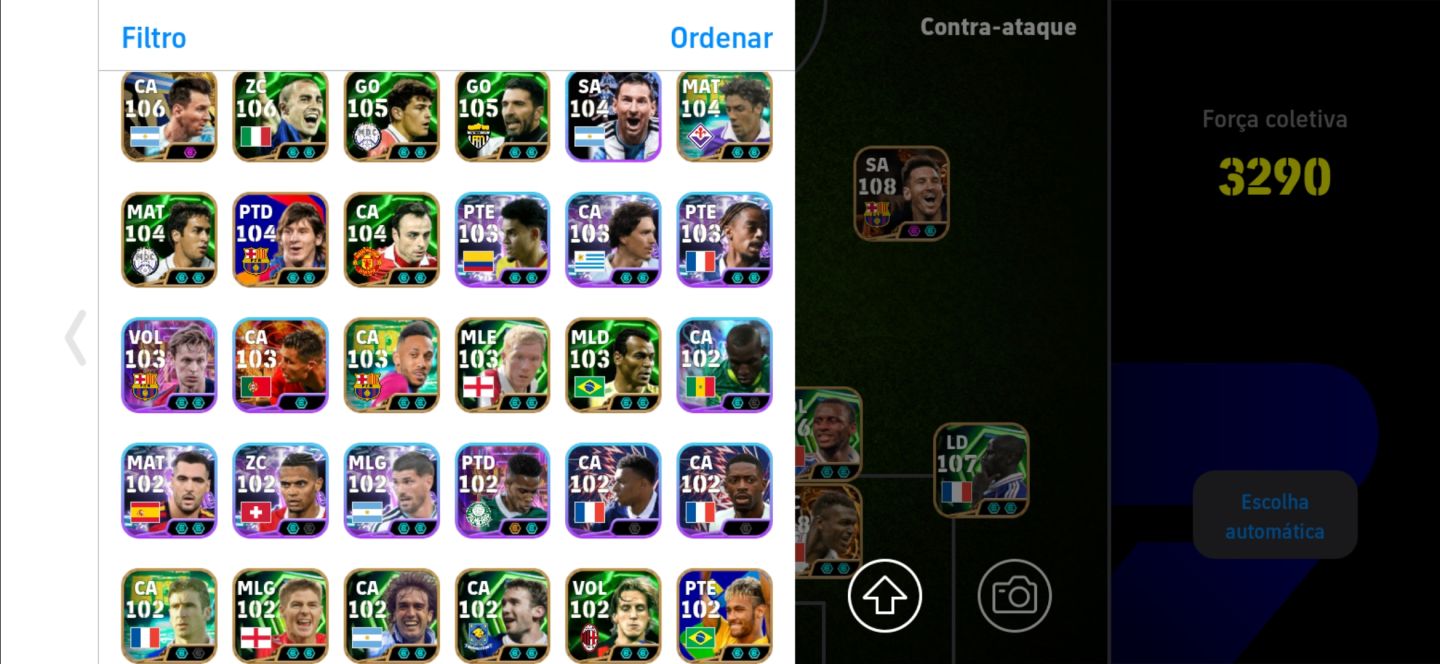 CONTA FULL 3293++ TRIO MSN/ R10/ MELHOR ZAGA DO GAME E+++