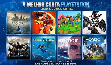 Conta playstation 17 jogos completos