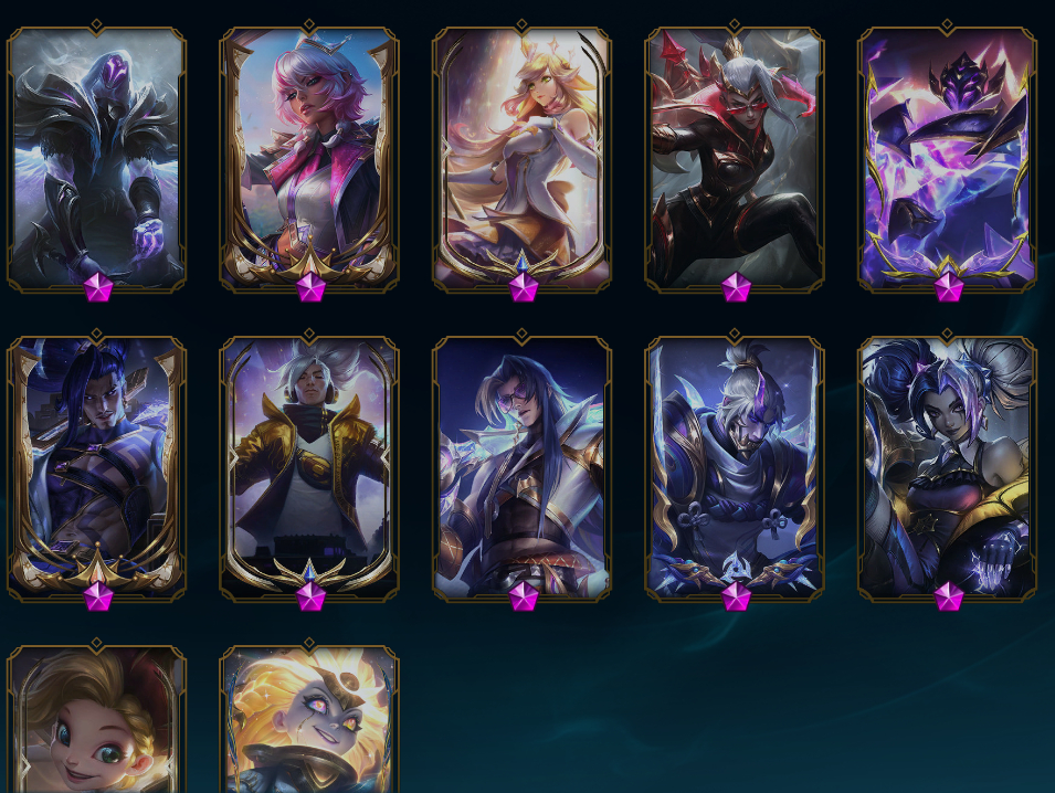 Conta Lol Morgana exaltada, Jinx exaltada, Dentre outras (preço negociável)