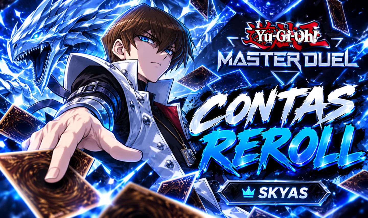 36.000+ Gemas | Yu-gi-oh! Master Duel | Contas Reroll