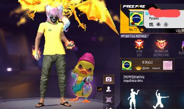 Conta de ff antiga 2018 +skins