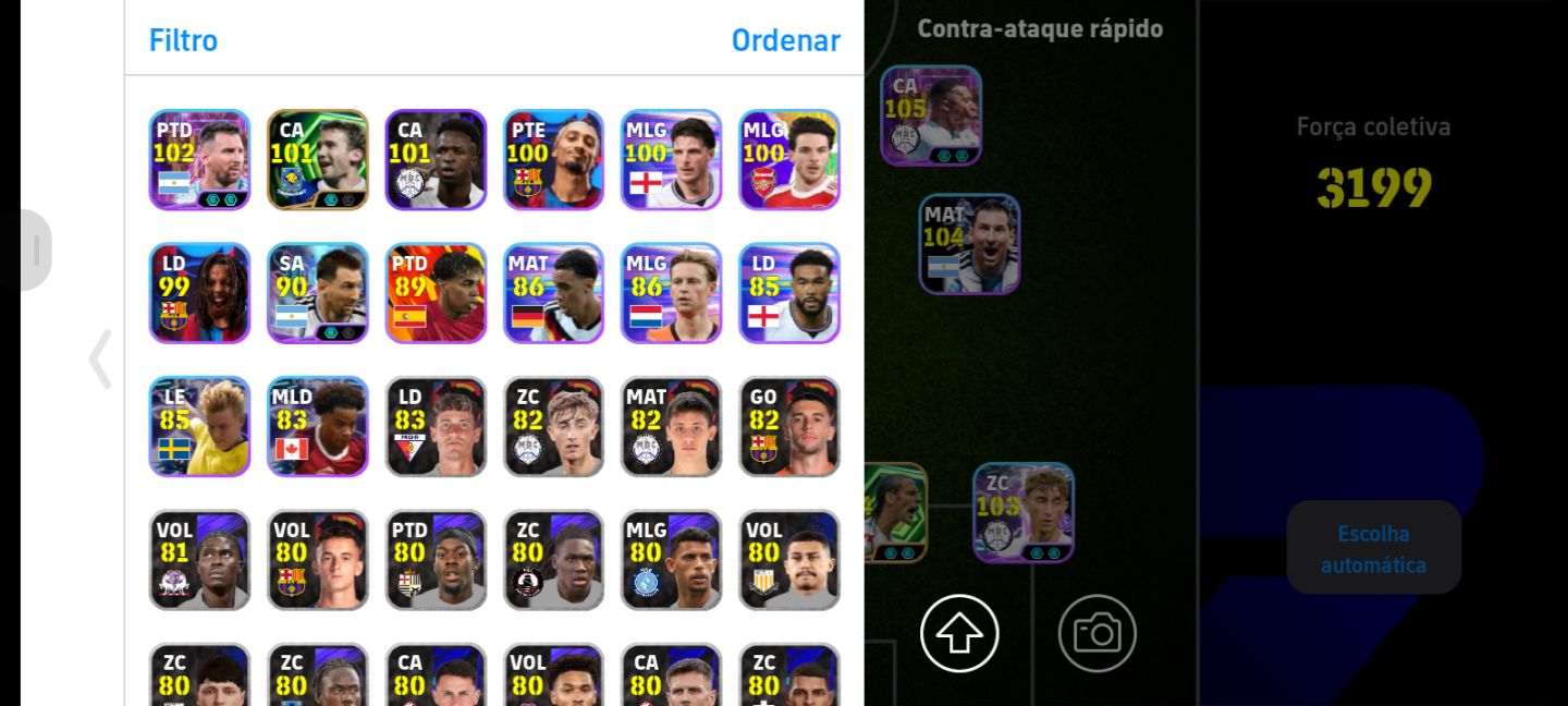 Conta efootball top Promoção