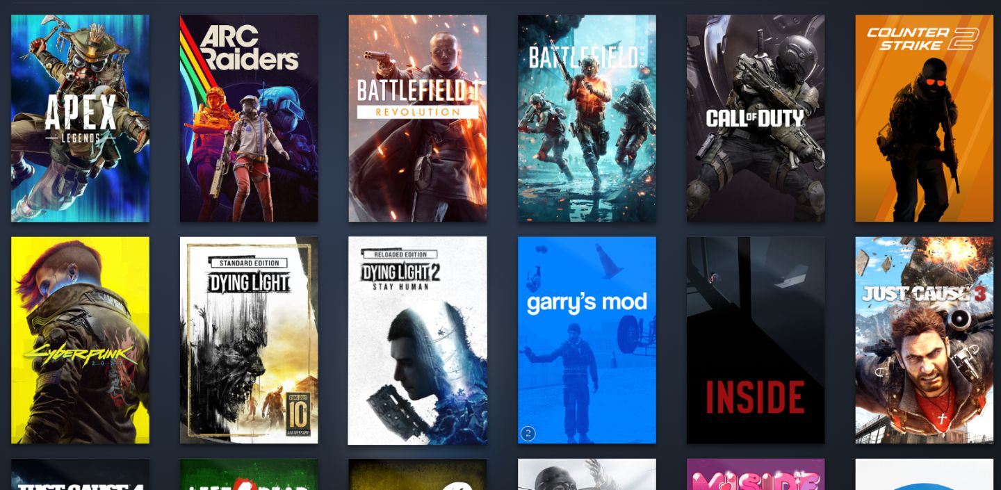 Conta steam com re9, arc raiders e muito mais