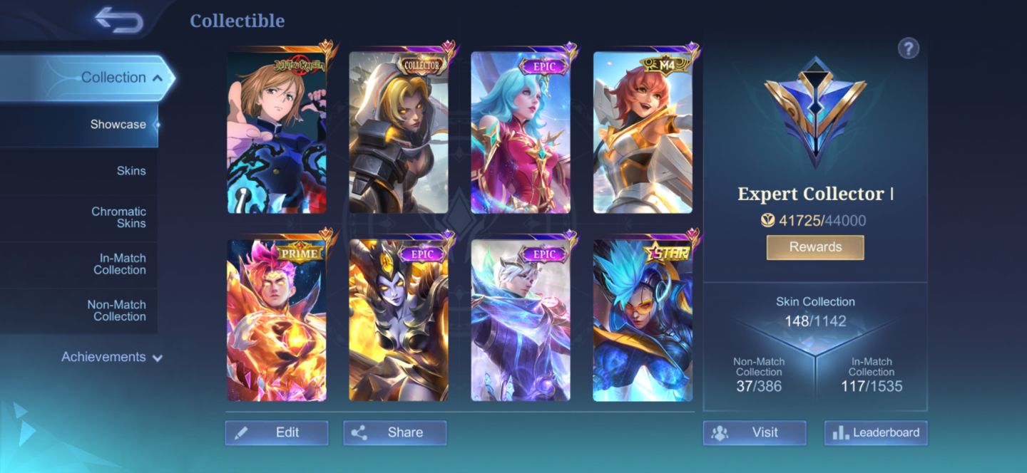 Conta mobile legends