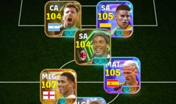 Conta Efootball com 3181 Fc - Ronaldinho | James blitz | Bellingham bg | Olmo