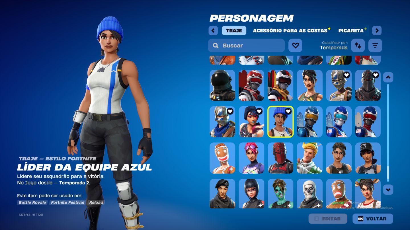Conta Fortnite Rara