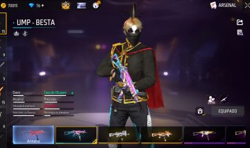 CONTA DE FREE FIRE PRIME 8 (MUITAS ATRIBUTADAS)