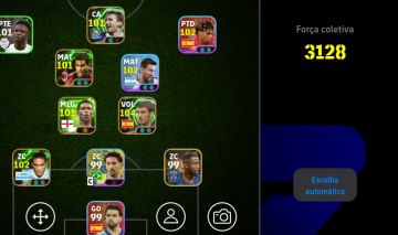 Conta efootball (time bom)