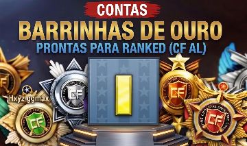 Contas Crossfire - Barrinha de Ouro + 20 Caixas MN Gratis (Entrega Automátca)