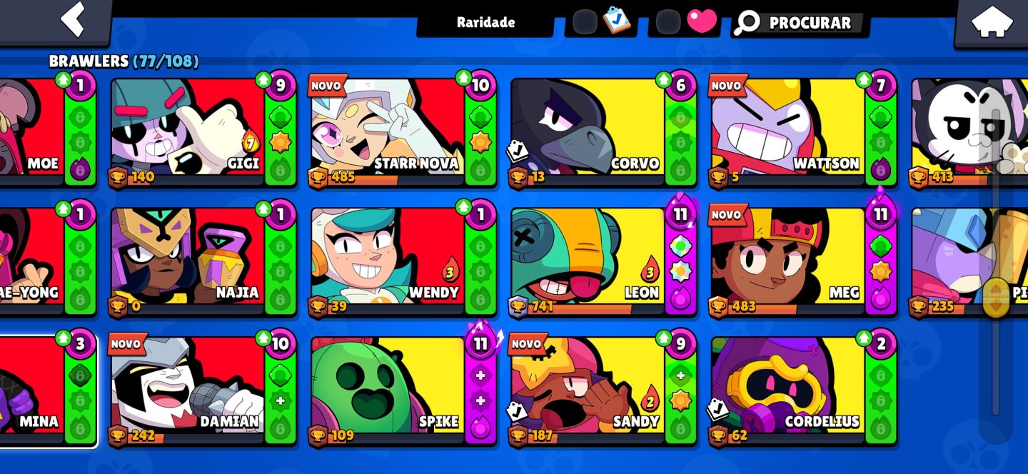 Brawl Stars | Conta com Skin Edgar Noturno