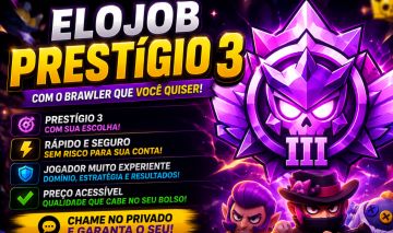 PRESTÍGIO 3 GARANTIDO COM O BRAWLER QUE VOCÊ QUISER!