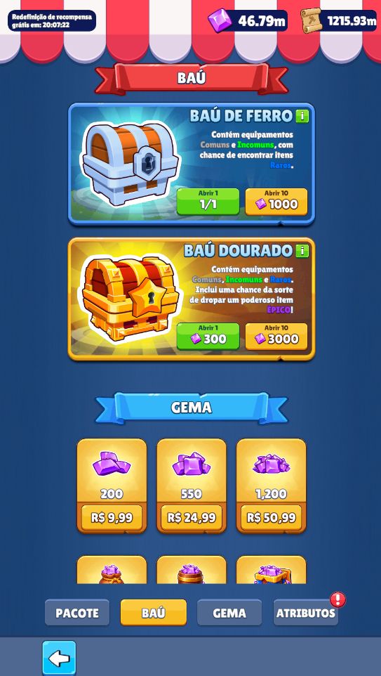 SKULL HERO XP FARM RPG | GEMAS + PERGAMINHOS DE MELHORIA | ENTREGA RÁPIDA