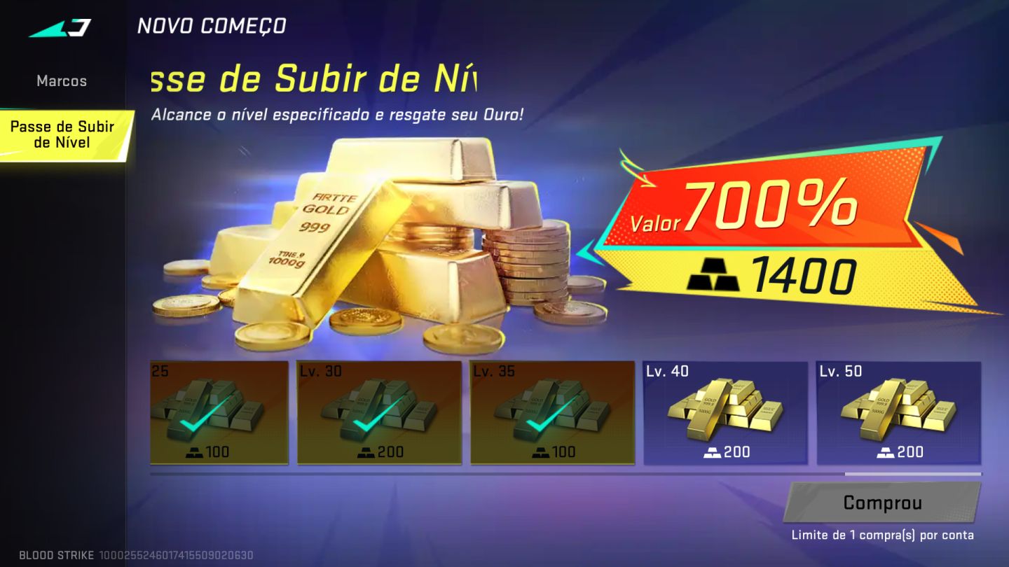 CONTA C/SERAFIM E BUTTERFLY LVL 36