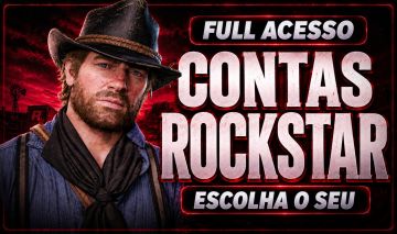 CONTAS ROCKSTAR ( GTA V - RDR 2 - VICE CITY - BULLY ) PERMANENTES + FULL ACESSO