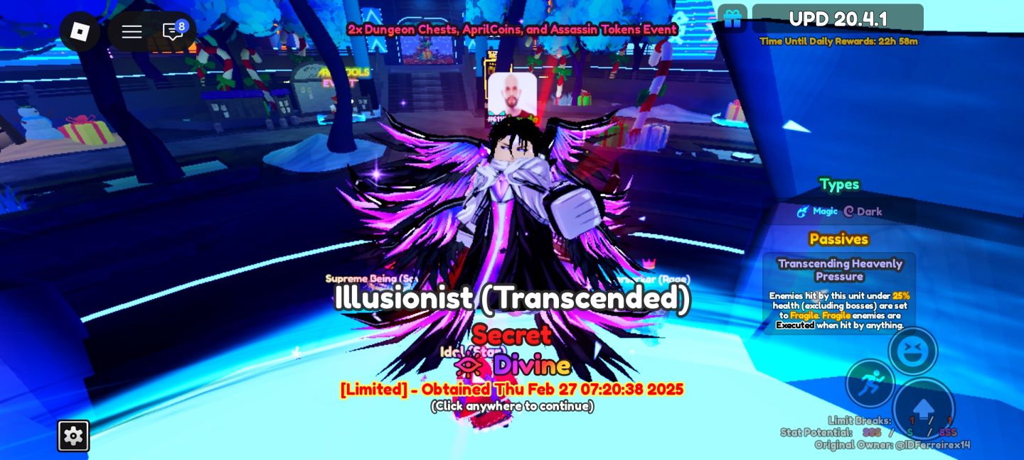 Personagens Anime Adventures
