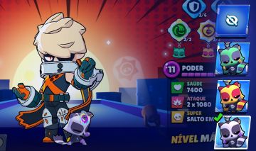 Brawl stars CONTA 9/10, +5 passe comprados, skin edgar rara
