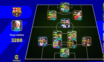 CONTA EFOOTBALL SUÁREZ PRIME E DAVID VILLA BLITZ