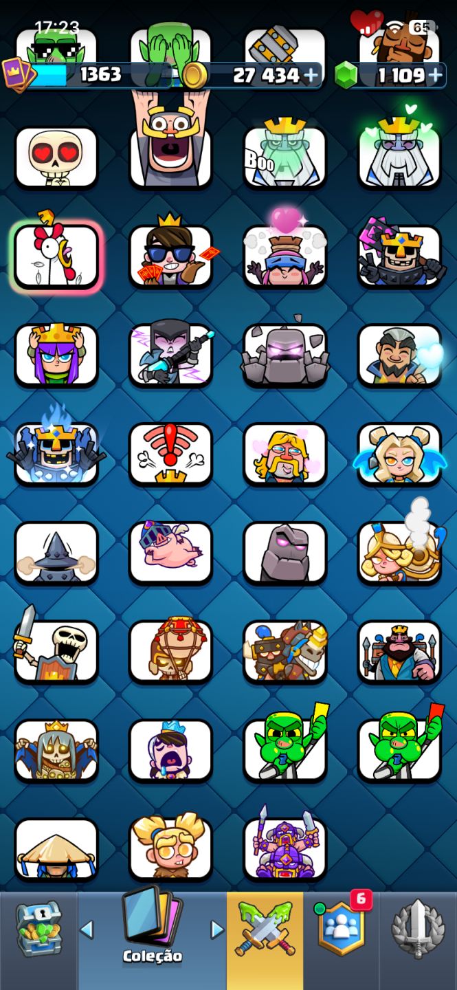 CONTA CLASH ROYALE | CARTAS NÍVEL 16/15 ABAIXO DO PREÇO