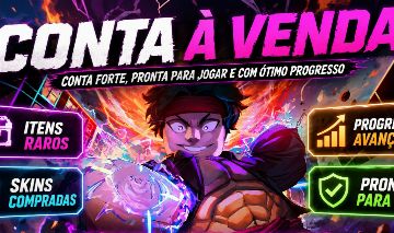Conta de Roblox - foco em Blox Fruits, porém agrega jogos como bity, Sailor etc