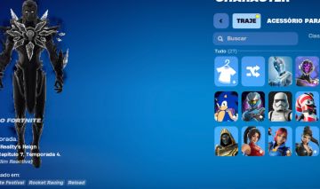 Conta fortnite estava com clube menor preço amongus e quebrado furtiva
