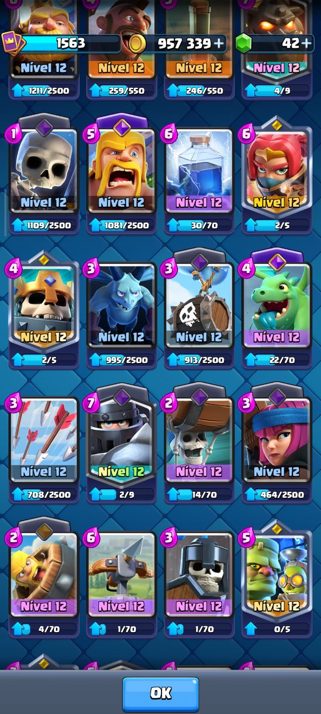 Conta Clash Royale 14000 troféus