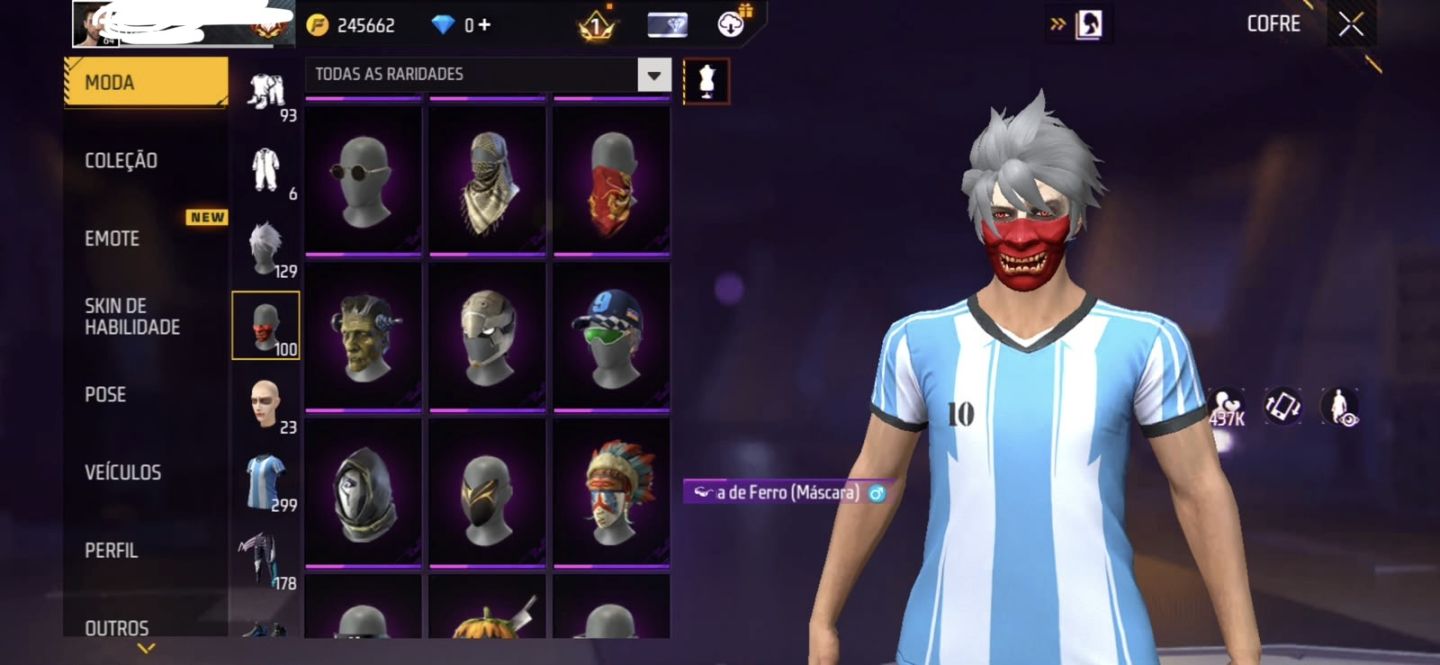 Conta de free fire antiga gemeda e varios itens antigos (PROMOÇÃO VENDA RAPIDA)