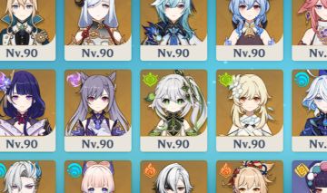 CONTA GENSHIN AR60 | 21 T5 | QIQI C5 MONA C4 CHILDE C2 | ARMAS T5 + R5/R4