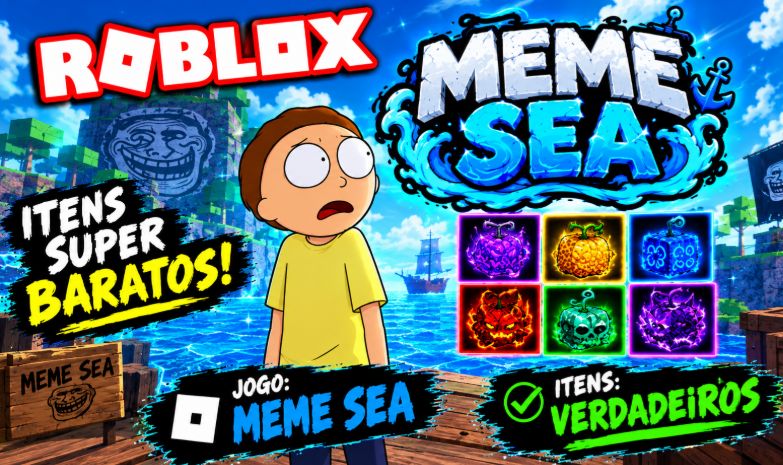 MEME SEA FRUTAS, ITENS E ARMAS SUPER BARATOS! VENHA COMPRAR!