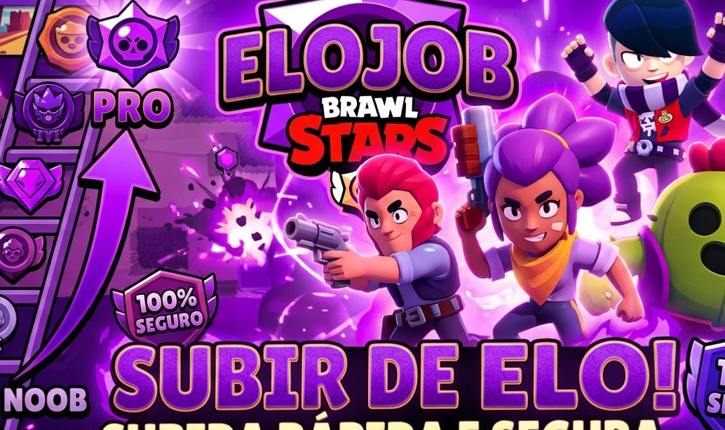 ELO JOB BRAWL STARS ( PRESTÍGIO 1 E 2, LENDÁRIO 1 E 2)