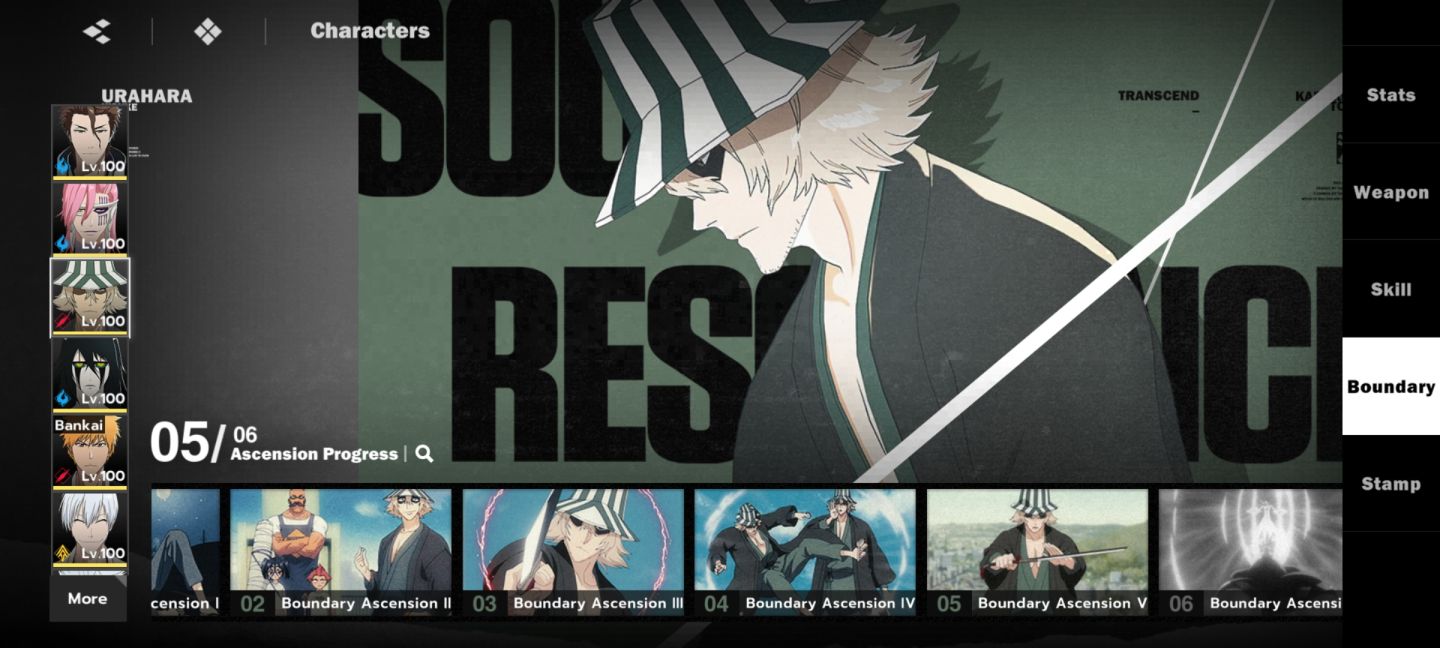 Conta Bleach Soul Resonance Aizen b6a5 szayelaporro b6a5 ulquiorra b3