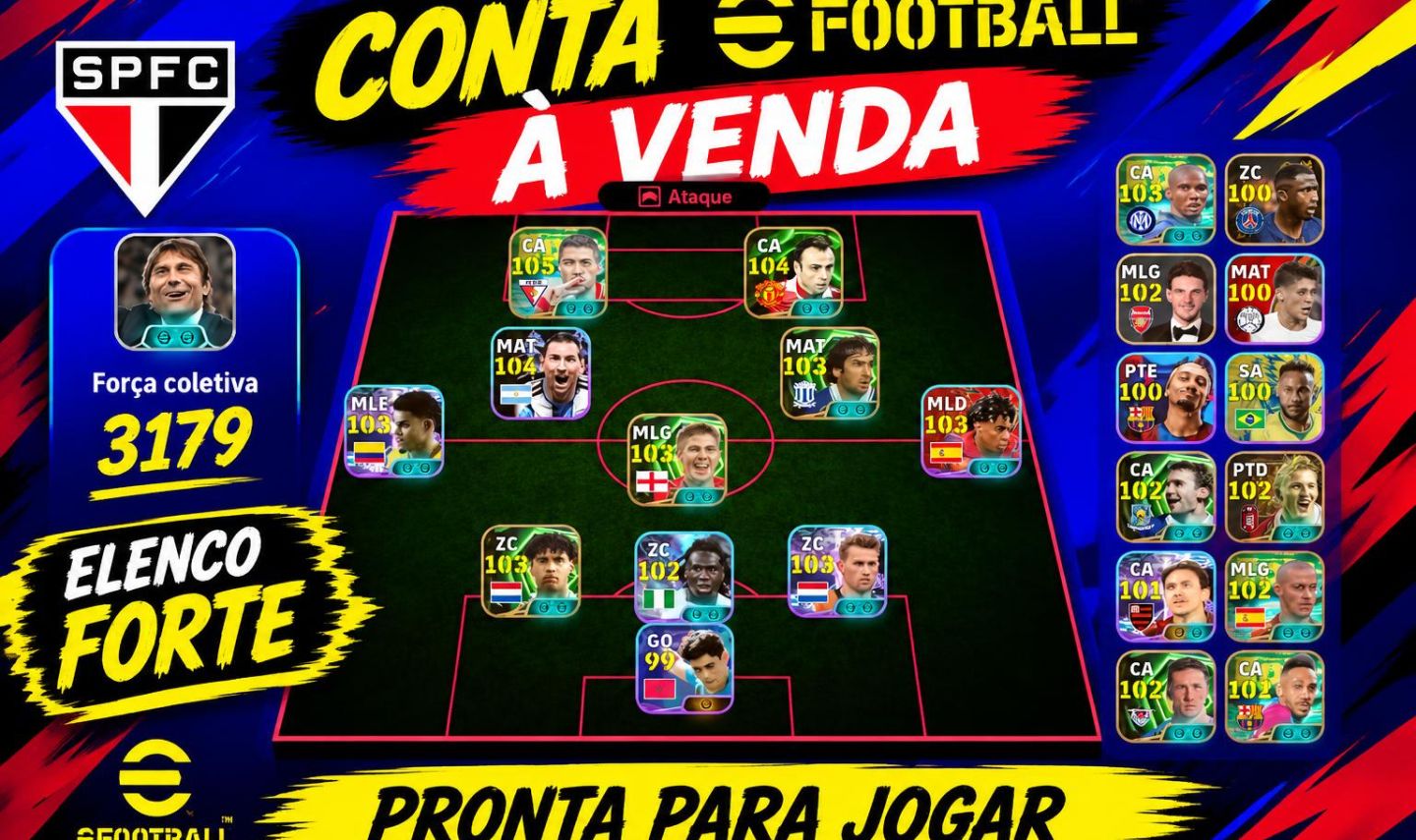 CONTA DE eFOOTBAL A VENDA!