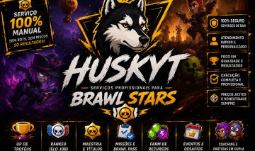 HUSKYT | UPE DE CONTA BRAWL STARS ( NOVIDADES )