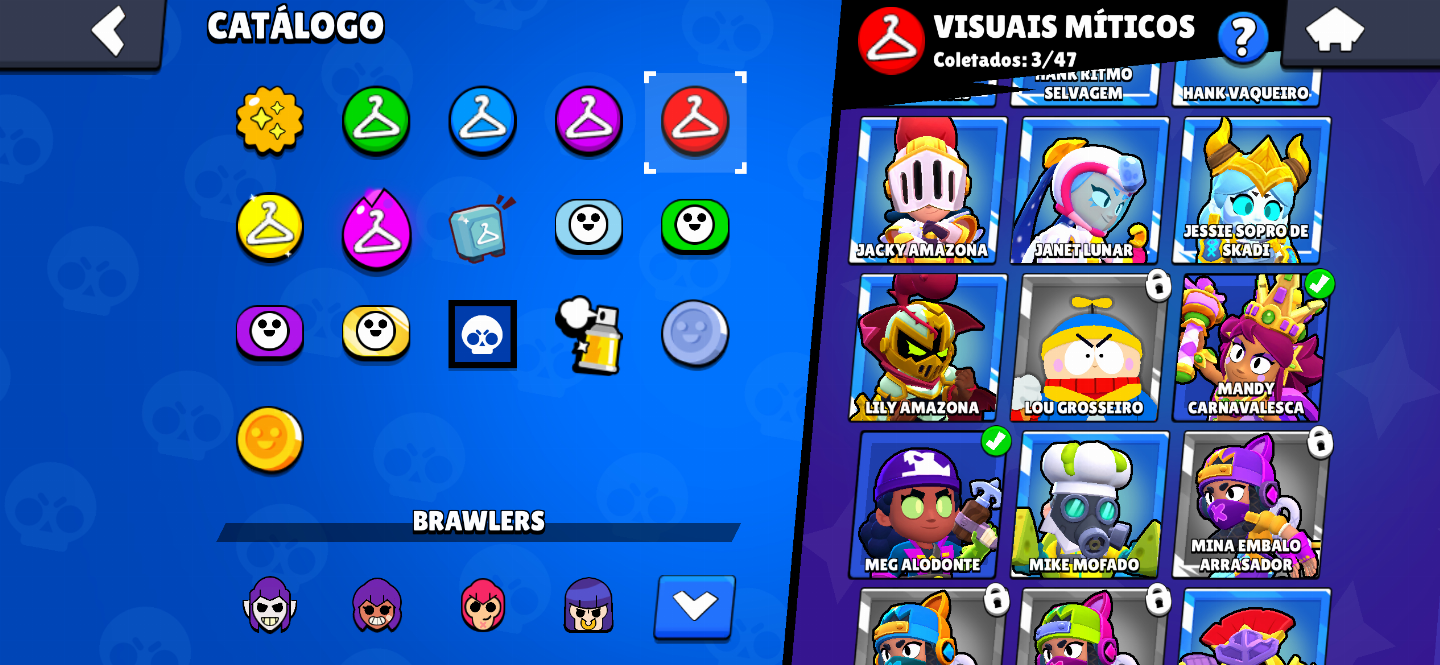 Conta Brawl Perfeita