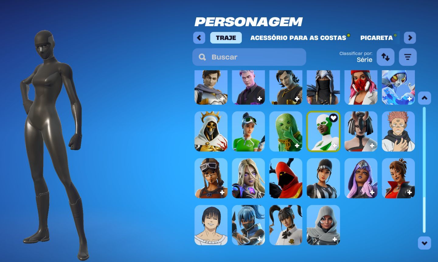 Conta com skins lindas gastos 1250 reais!!! full acs