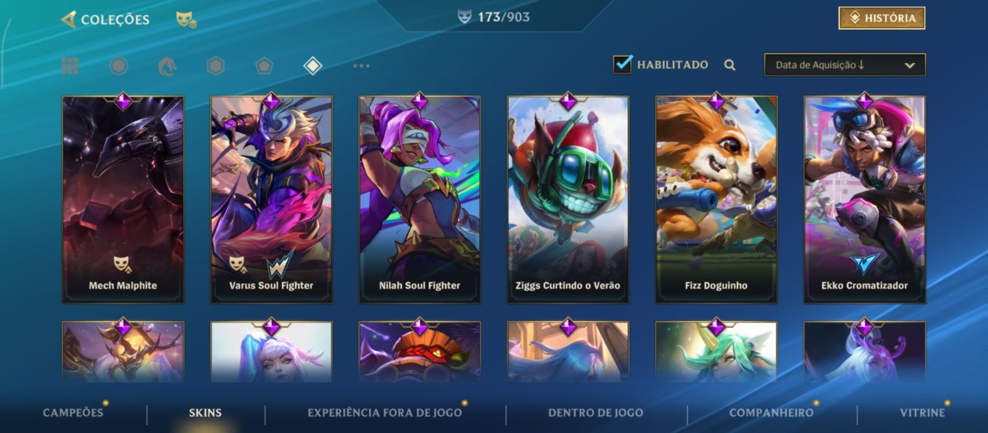Conta Wild Rift