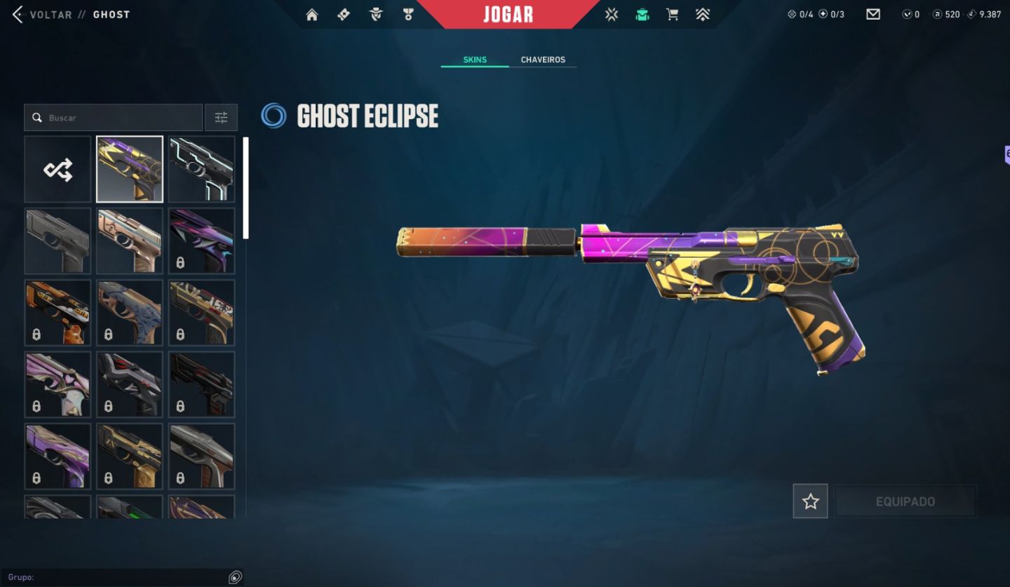 Conta Riot Valorant com skins de Vandal, Phantom, Awp, Faca e alguns passe, lol