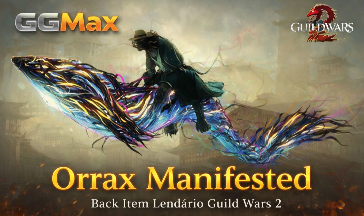 Orrax Manifested - Back lendária do Guild Wars 2