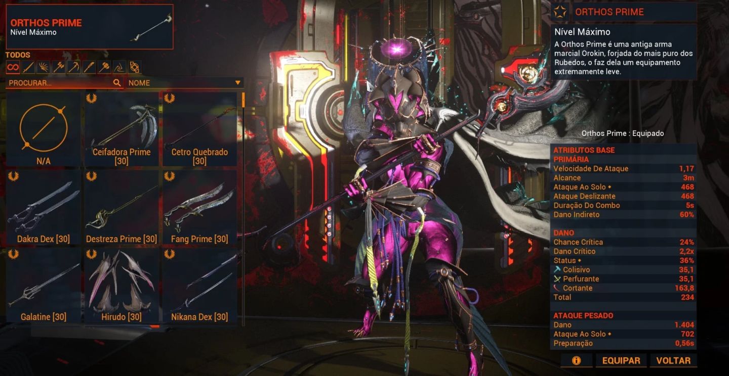 Conta Warframe Mr18 Tennocon