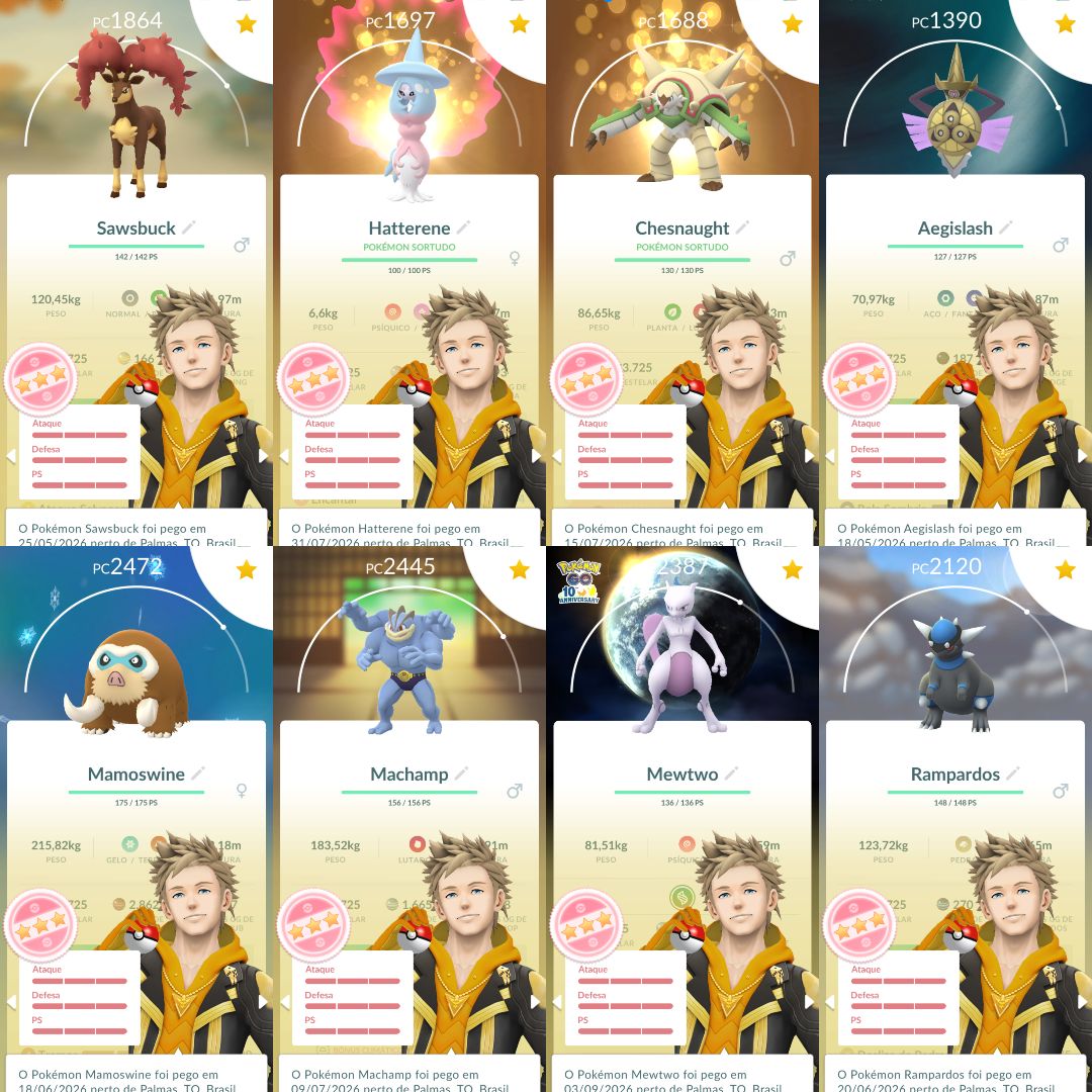 CONTA POKÉMON GO COM FUSÃO NECROZMA LUNALA&SOGALEO+FUSÃO KYUREM ZEKROM&RESHIRAM