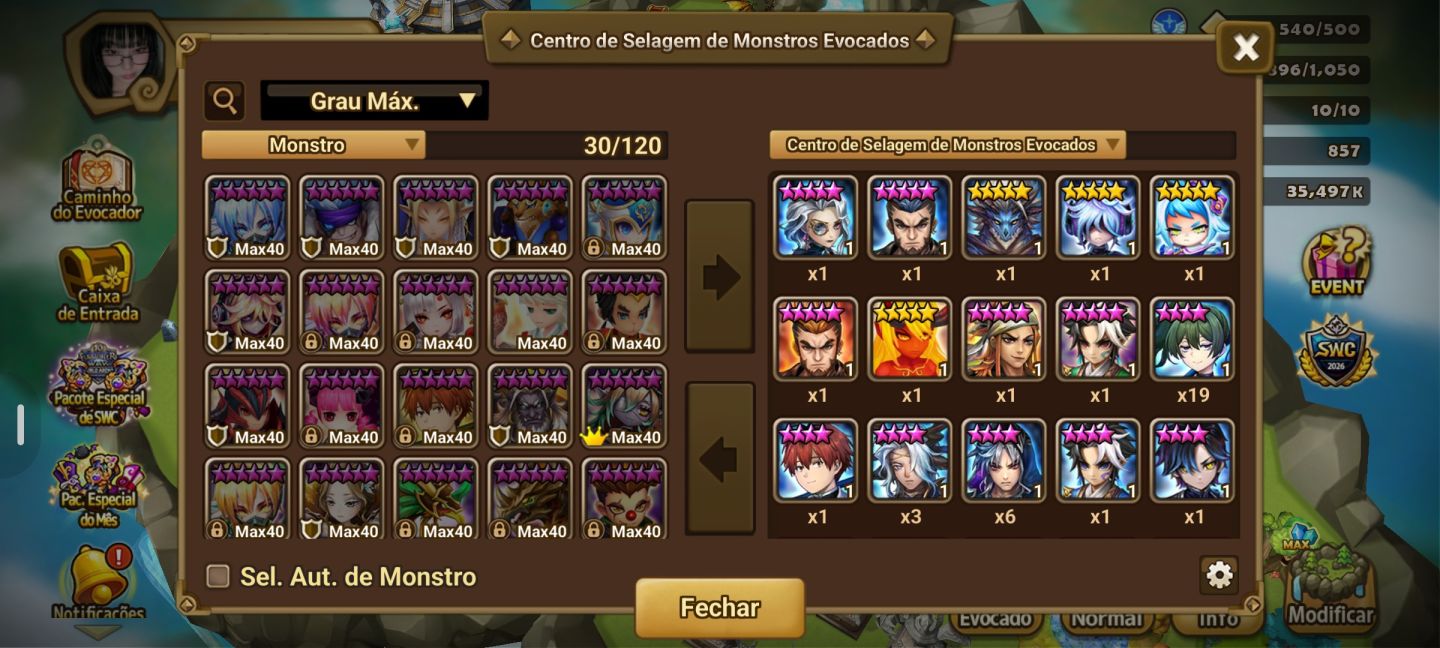 CONTA SW LATE GAME COM DOUBLE LD