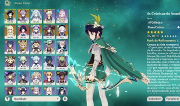 Venti C2R1 + Durin C2R1 + Lança de Jade e Espada Celestial