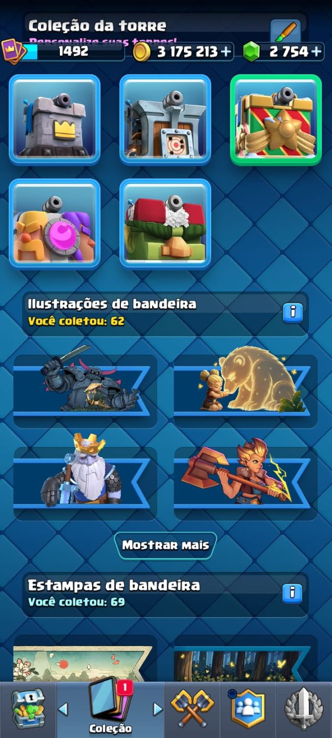 CONTA CLASH ROYALE 10 ANOS SUPER GEMADA | PREÇO NEGOCIÁVEL