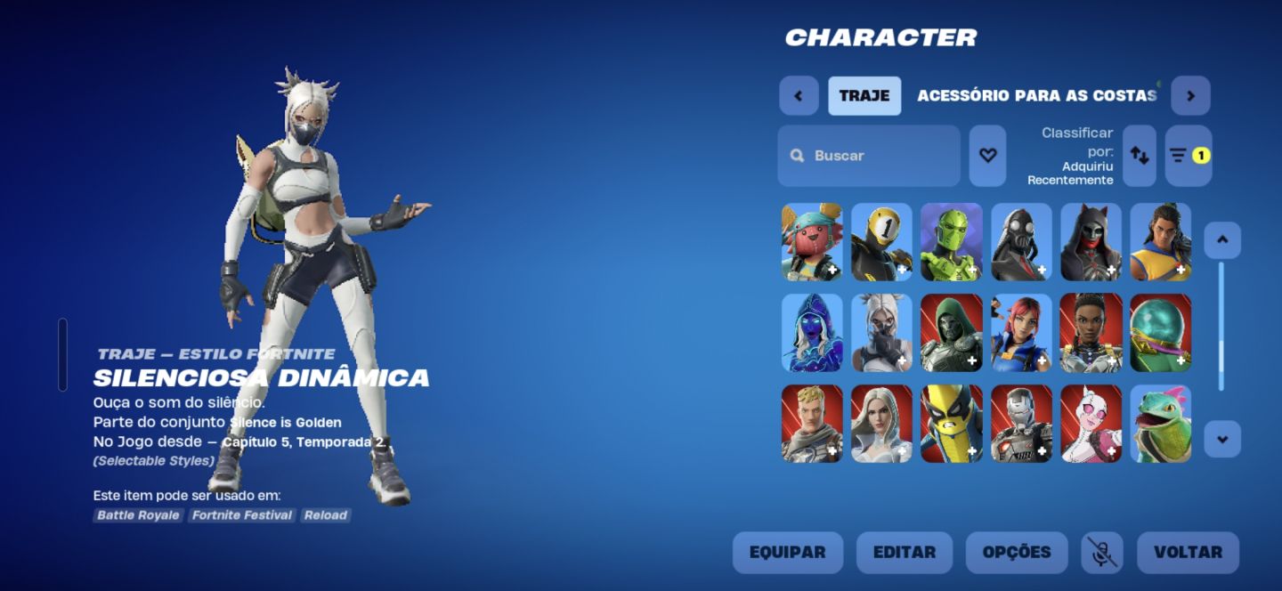 Conta Fortnite (full acesso)